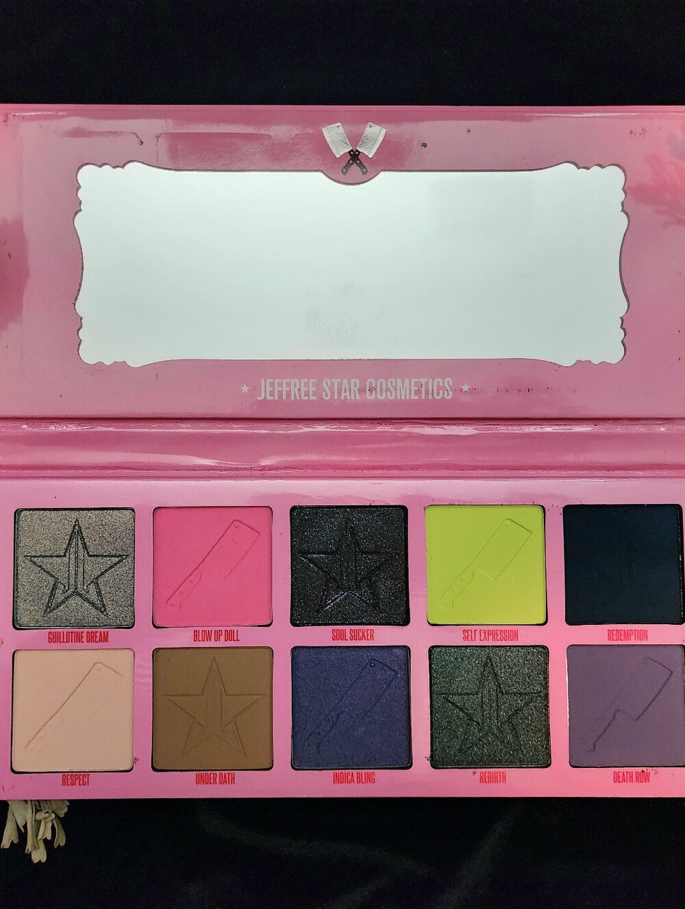 Jeffree Star Pink Neon & Neutral Eyeshadow Makeup Palette